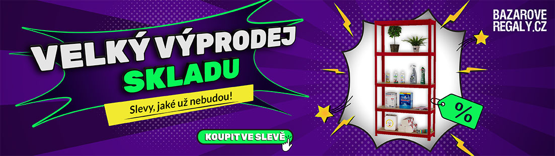 Velký výprodej skladu