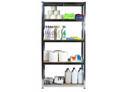 11685 6 regal 2000x1200x600 mm kovovy zinkovany 5 policovy nosnost 875 kg