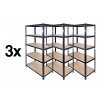 2057 akce regal 1800 900 300 mm lakovany 5 policovy nosnost 700 kg