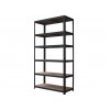 Regál kovový lakovaný 6-policový 2250×900×600 mm, nosnost 1050 kg