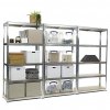 Regál 2000x900x600 mm zinkovaný 5-policový, nosnosť 875 kg