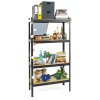 Regál 1800x900x400 mm lakovaný 4-policový, nosnosť 700 kg