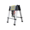 hliníkový teleskopický rebrík 2x7 stupňov zložený