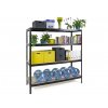 Regál 1800x1600x600 mm lakovaný 4-policový, nosnosť 1000 kg