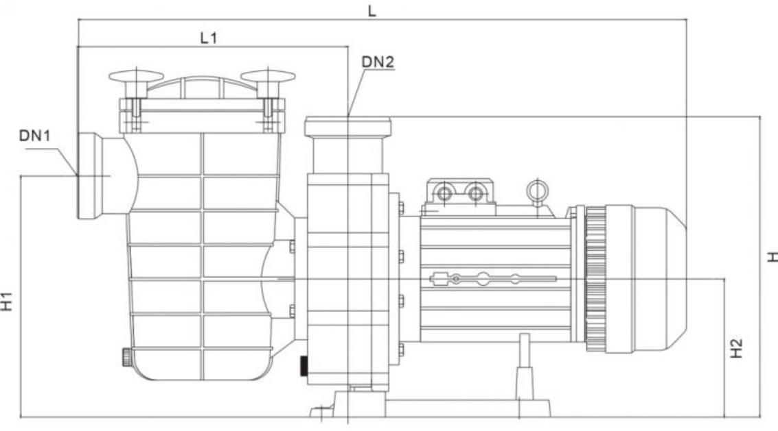 Bazénové čerpadlo AQUAFILT 50m3/h 