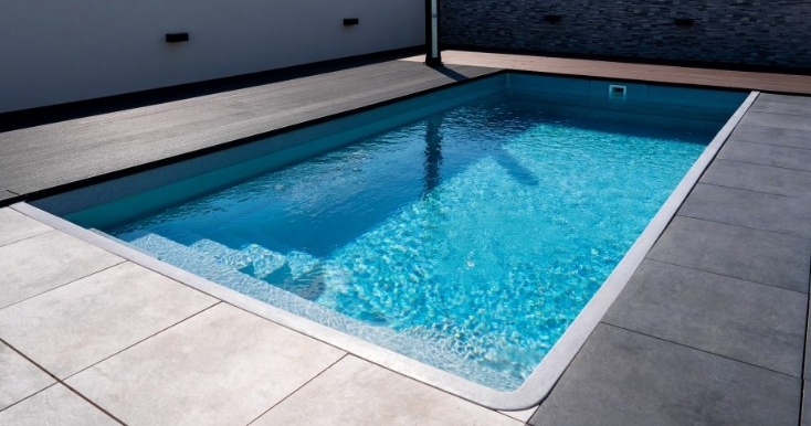 Plastový bazén Square Pool HDPE Modrá