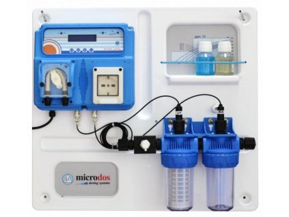Automatický dávkovač Microdos MP Dual Panel pH dávkovač / RX riadenie solinátora
