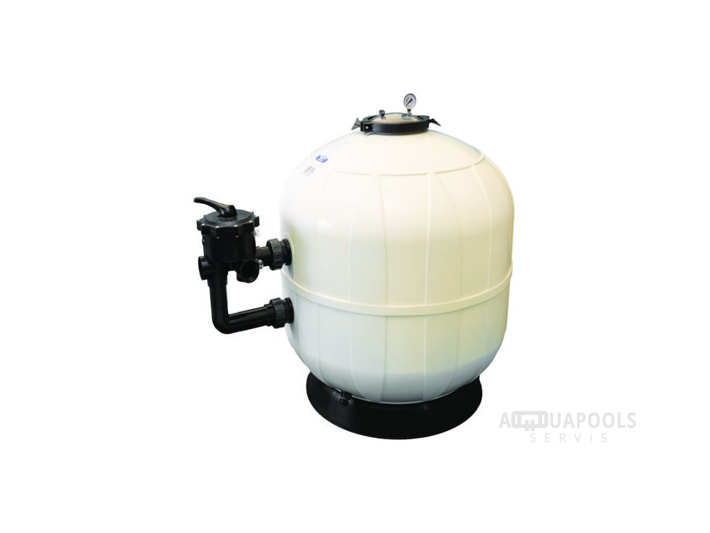 Bazénový filter Aquarius bočný 450 , 6 m3/h + 6-cestny ventil 1 1/2"