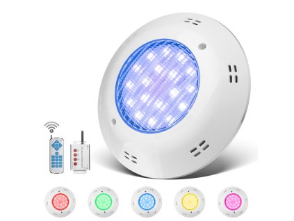 Bazénové světlo ploché LC 18W RGB G3.1