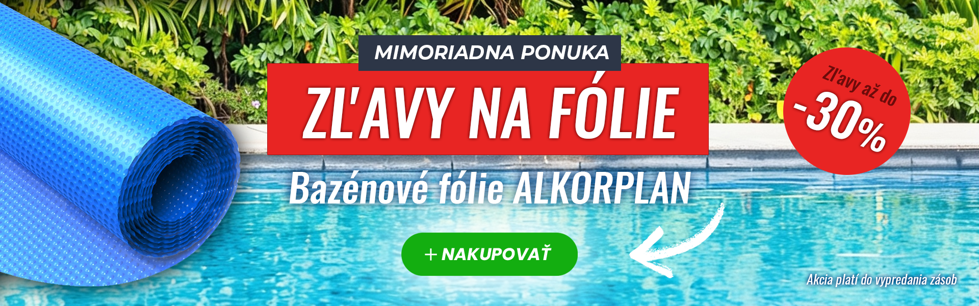 Hlavný banner - fólia