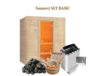 Sentiotec fínska sauna SET BASIC LARGE