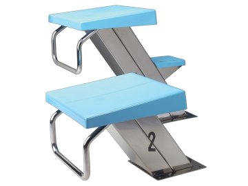 podium de start inclinat astral pool conceput pentru bazinele de competitie 700mm