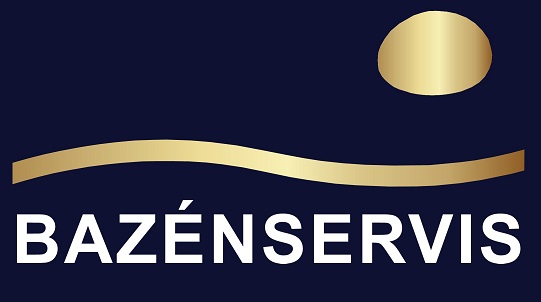 Bazenservis_Logo_modro_zlate_W