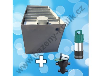 308 1099 retencni nadrz 3v1 4m3 dvouplastova hranata vystrojena