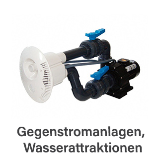 Antiströme, Wasserattraktionen