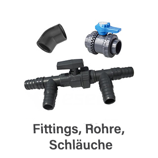 Fittings, Rohre, Schläuche