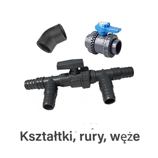 Kształtki, rury, węże