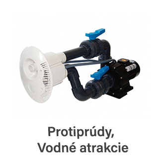 Protiproudy, vodní atrakce