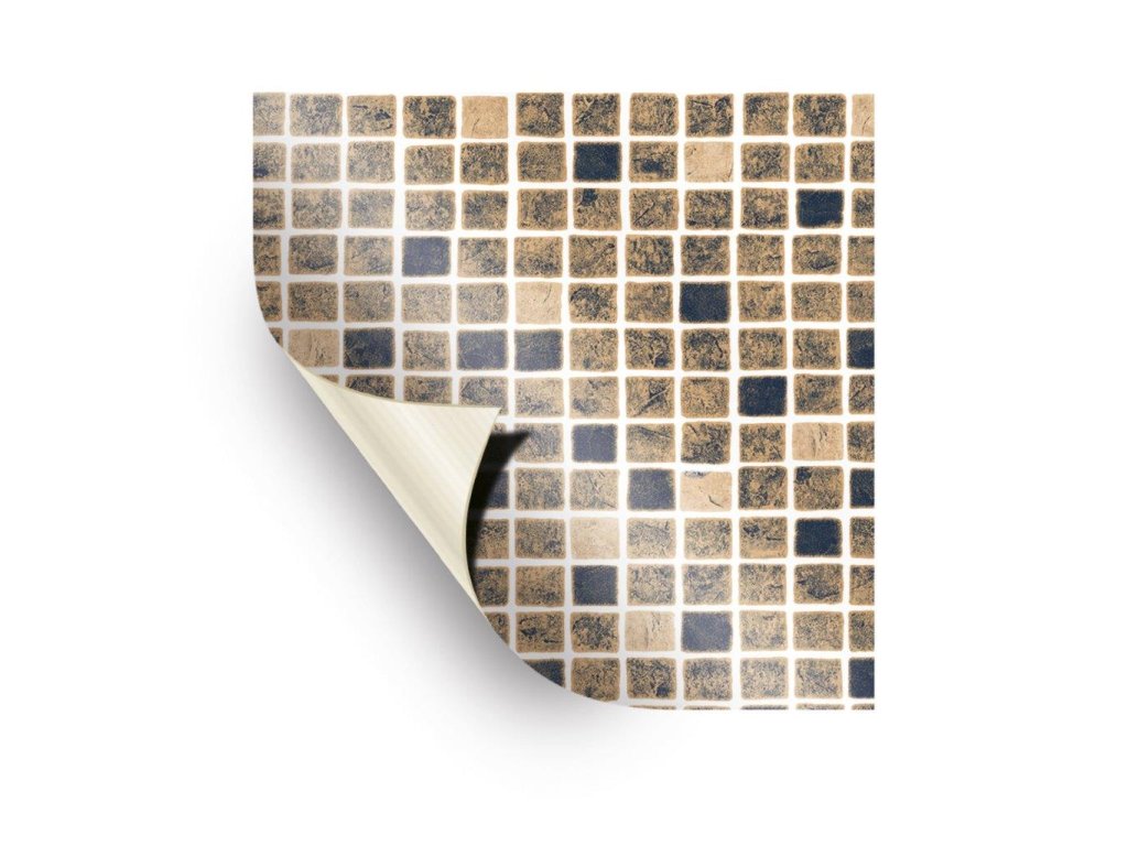 Avfol Decor - Mosaic Sandy; 1.65m width, 1.5mm, footage