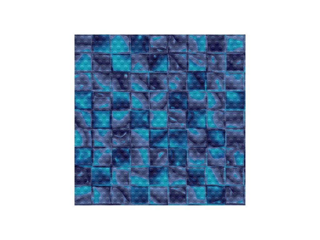Avfol Decor anti -slip - mosaic Electric; 1.65m width, 1.5mm, footage
