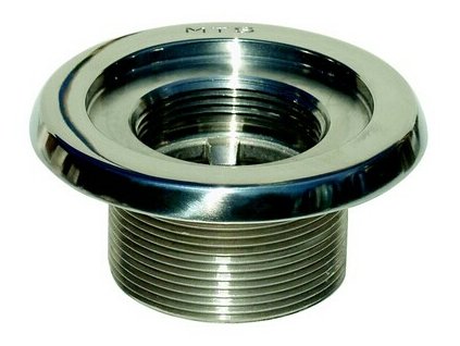 Basiselement Edelstahl 40 mm R 2