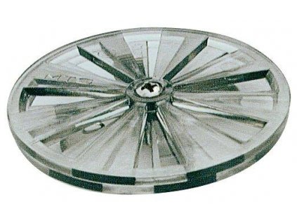 Adjustable regulator of water quantity, transparent, 11/2 ”