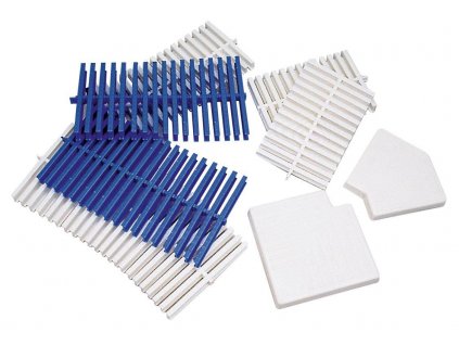 Corner for roll grate - 90 ° (for rectangular pools) 250 mm