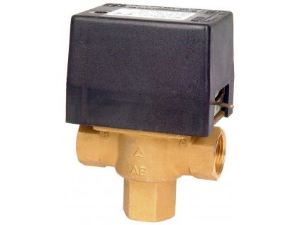 Elektrický trojcestný ventil. Připojení 1“ in 230 V (velikost 1“)