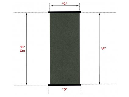 Solární kolektor SC 1,2 m x 2 m -- plocha 2,4 m2