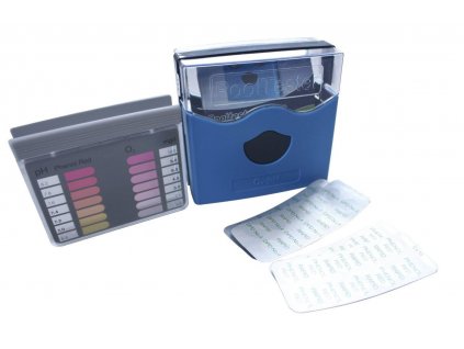 Tester DPD "D" - OXY/PH - method using tablets, lovibond, color: blue