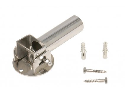Folding joint with flange for ladders - 1 pcs