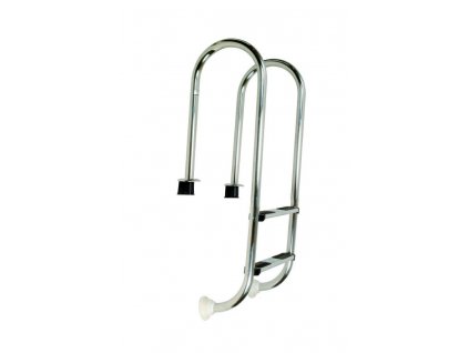 Ladder stainless steel muro (slim) with a case of 2 degree, AISI 304