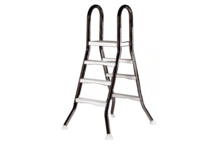 Ladder EEP for unfinished pools, 3+3 degrees, for pools 1 m height, AISI 304