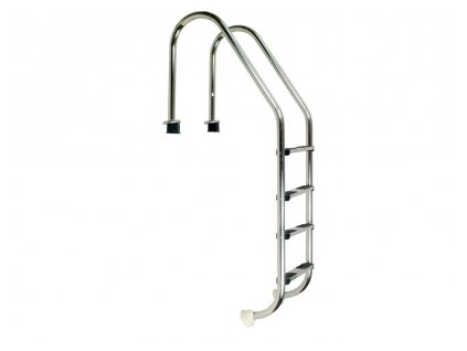 Leiter Edelstahlstandard mit Gehäuse 4 Grad, AISI 316
