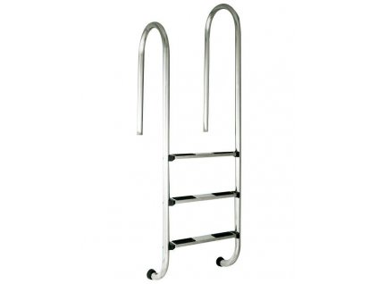Ladder stainless steel RVM - 3 degrees. with different height of Madel -Muro (Slim), AISI 316
