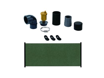 SC 4,0 m x 1.2 m (2pcs) solar collectors set (2pcs)