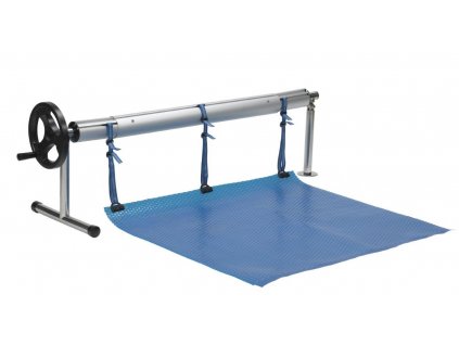 Rotating winding device with telescopic rods: 3.7 - 5.4 m