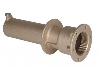 Wall passage for ceramic and foil pools-"x 1 1/2", length 240 mm.