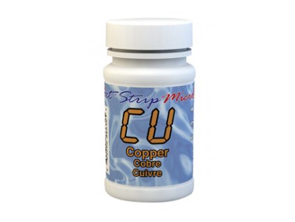 Test strips for tester Exact IDIP - copper (Cu)