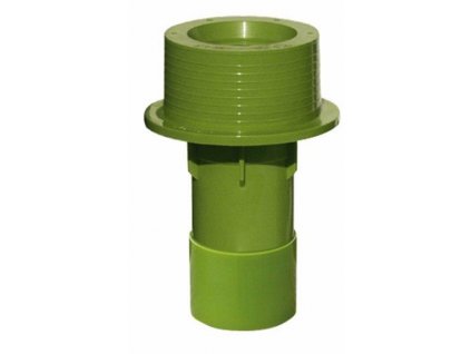 Passage through the wall of the pool for light - with brass slices