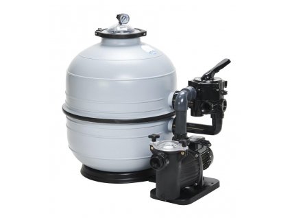 Filter device - KIT MIDI 600,12 m3/h, 230 V, 6 -paths. Boč. Valve, pump. Freeflo
