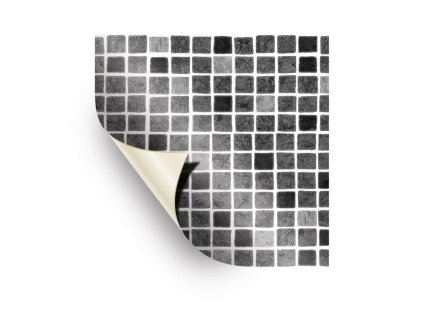 SQUARE DECOR MOZAIKA SEDA OHNUTY ROH