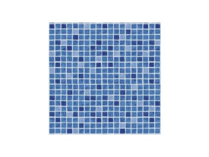 Avfol Decor Anti -Slip - Mosaikblau; 1,65 m Breite, 1,5 mm, Filmmaterial