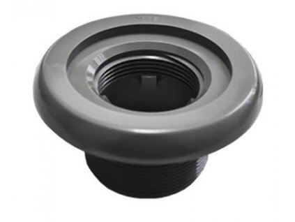 MTS nozzle - basic element R 2 “50x40mm ABS - gray (RAL 7037)