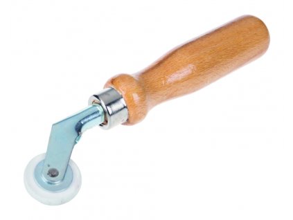 Tools for welding - detail roller of the pressure silicone, 5 mm - white (for bright foils)