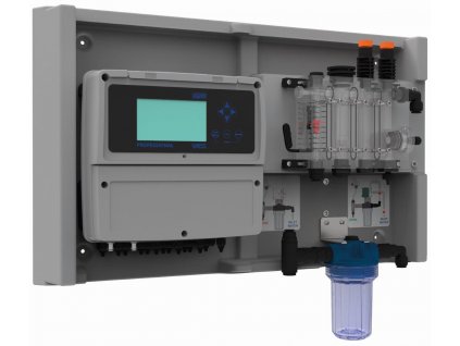 Professionelle Dosierstation Va dos professioneller "Vagner" - PH/ORP/FCL (Selbstverschluss) + Sonde PH/ORP + Sonde FCL