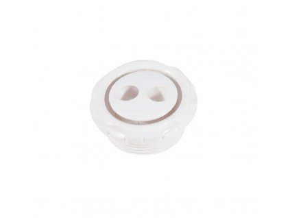 The rotary part of the massage nozzle - white
