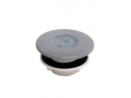 Mini -Röhre - VA Jet (hellgraues Ral7004) - 18 LED Weiß, 6 W, für vorgefertigte Pools