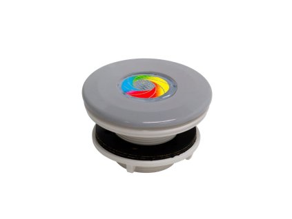 Mini -cső - VA Jet (világosszürke RAL7004) - 9LED RGB, 8,2W - Fóliamedencékhez