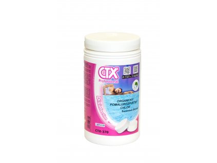 CTX-370 pomalurozpustný chlór organický 200 g tablety 1 kg
